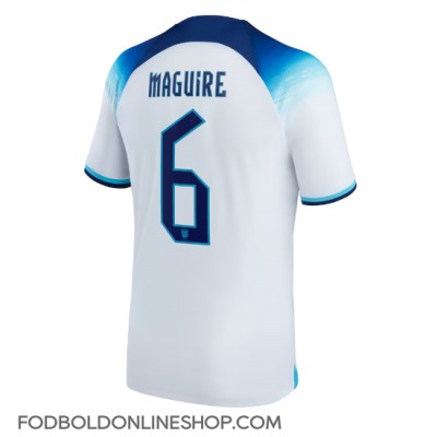 England Harry Maguire #6 Hjemmebanetrøje VM 2022 Kortærmet